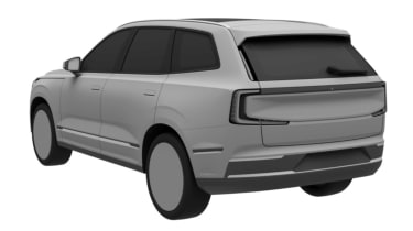 Imagen de patente Volvo EXC90 - ángulo trasero